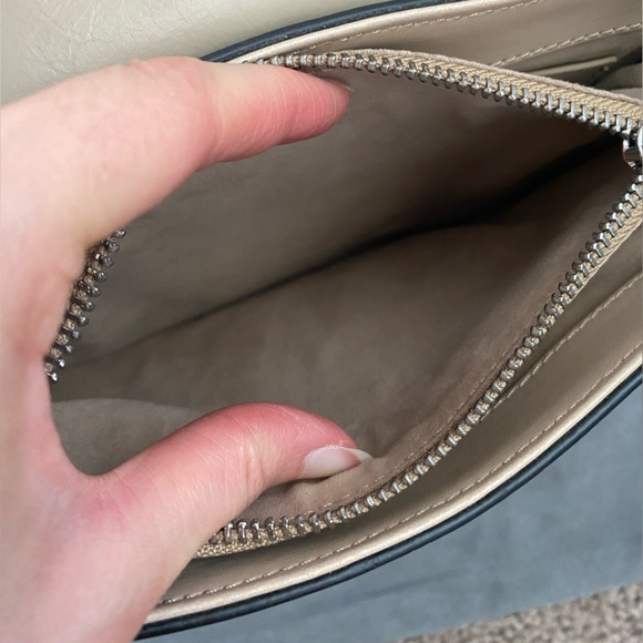 LOUISE ET CIE Leather Shoulder Bag Jael Crossbody purse mint sage green New - Picture 15 of 16